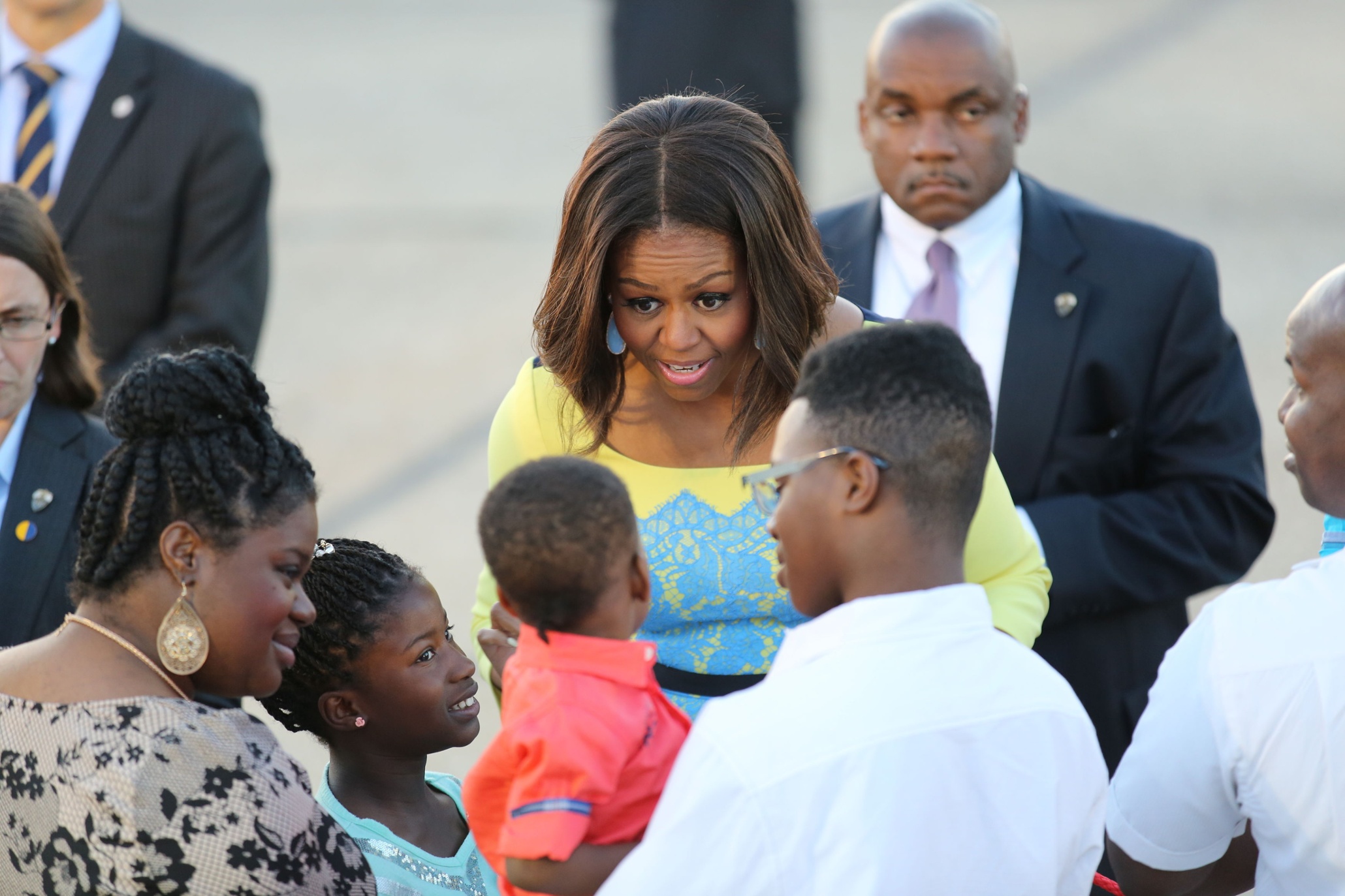 Michelle Obama Visits London In Pictures Us News The Guardian