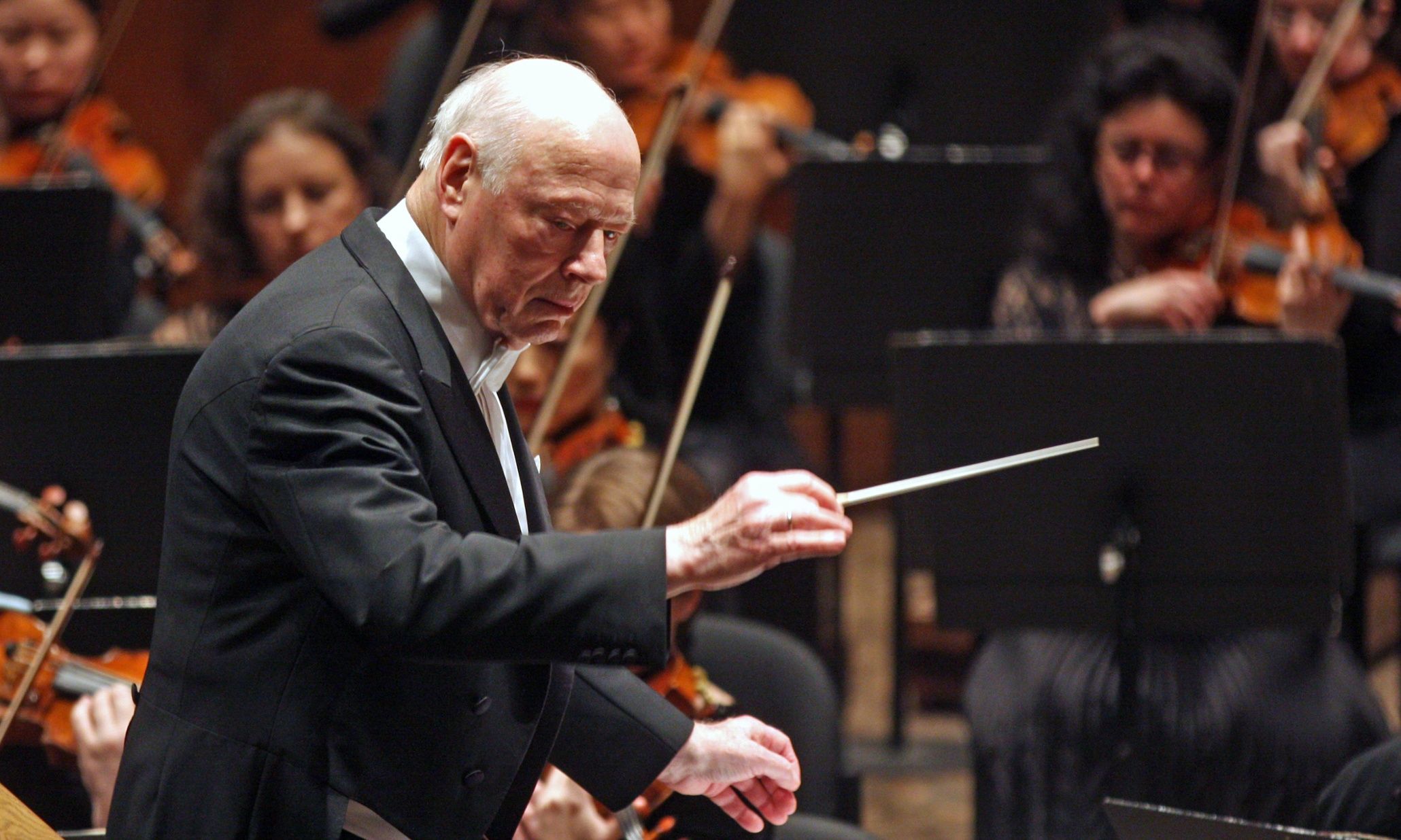 LSO/Haitink/Ibragimova review – he cast an instant spell