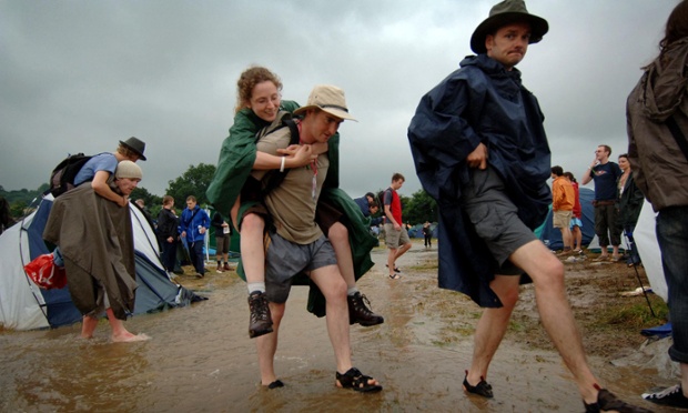 Glastonbury weather forecast: regular spells of rain, with the odd moment of sun