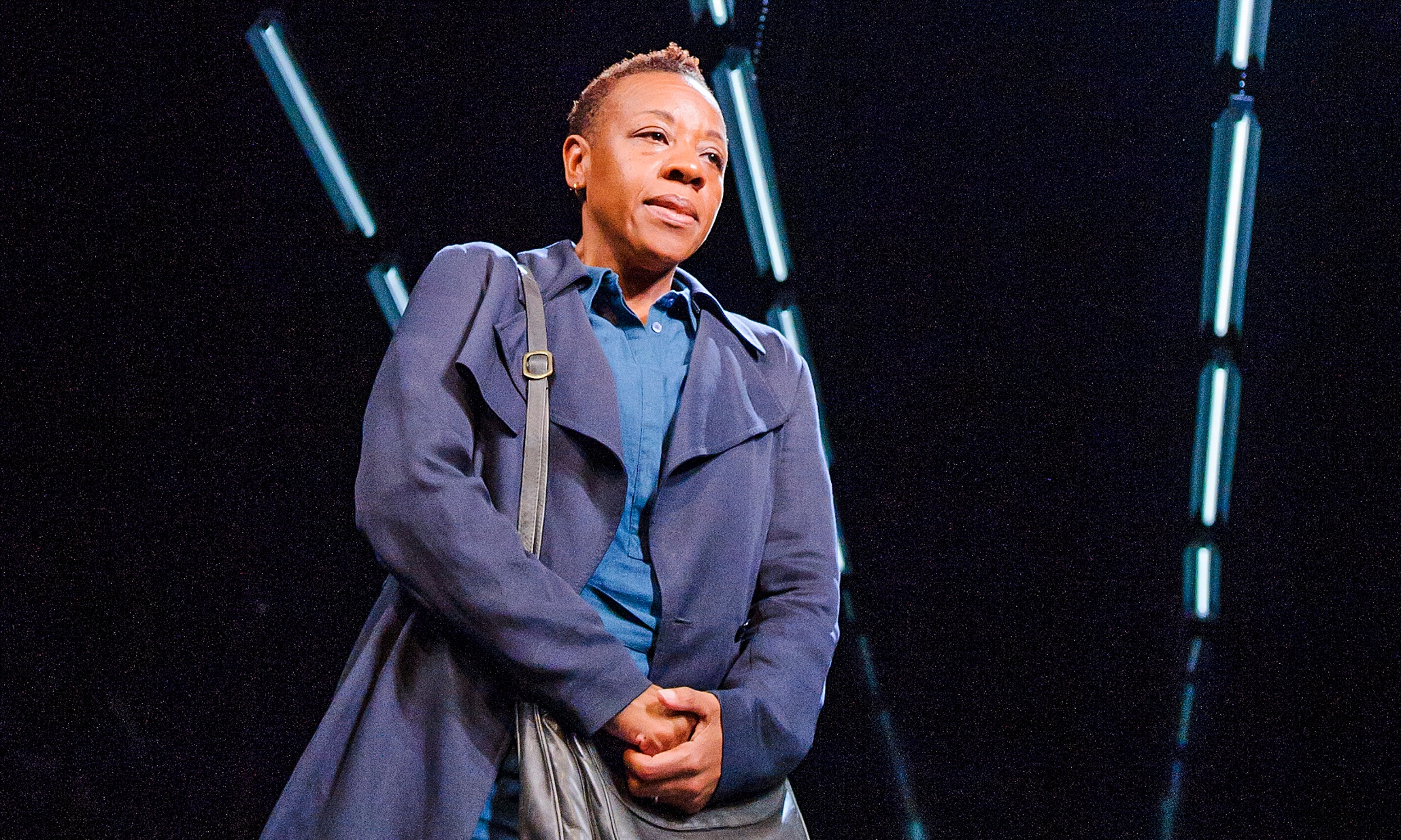 hang review – Marianne Jean-Baptiste looks back in fury