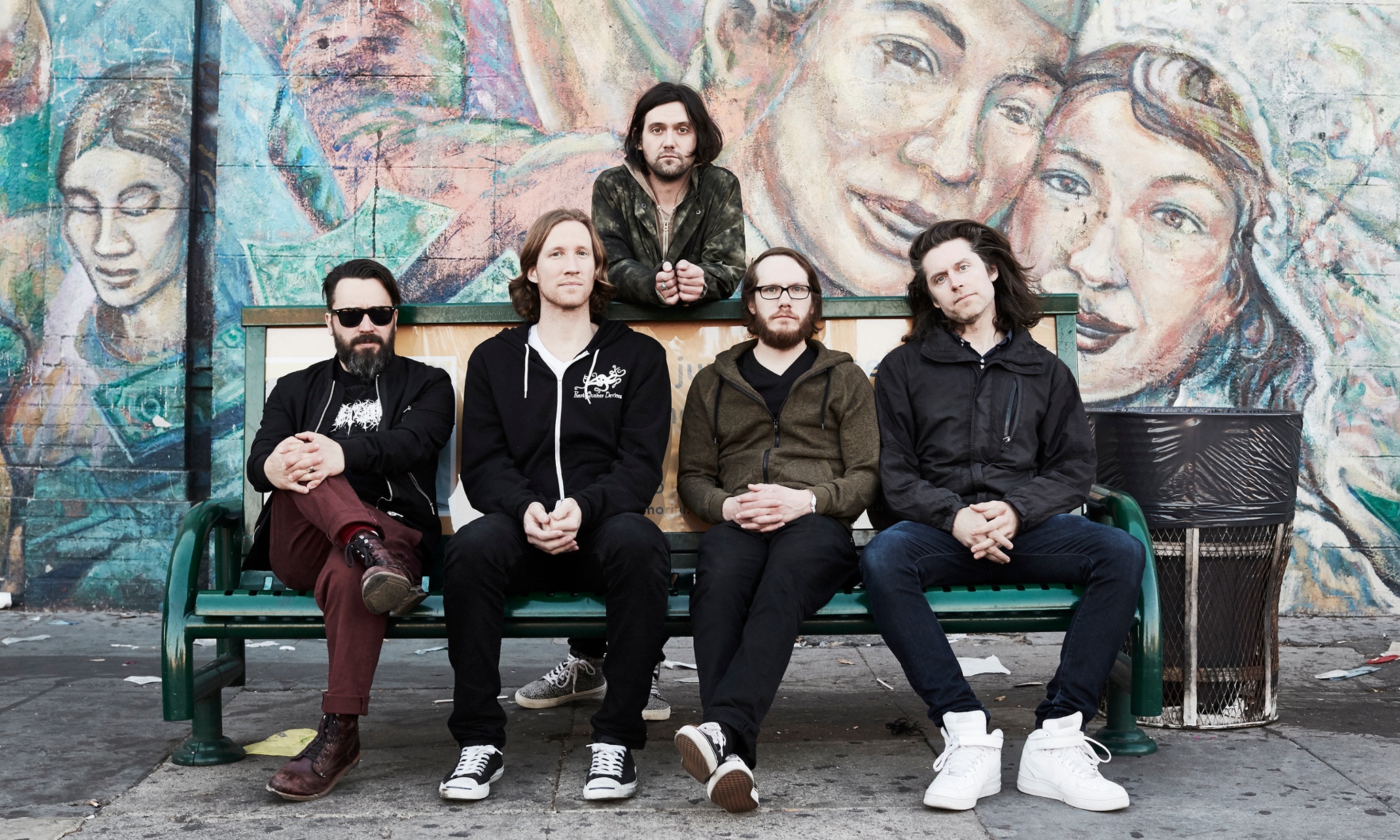 Desaparecidos: Payola review – middling return for Conor Oberst's punk project