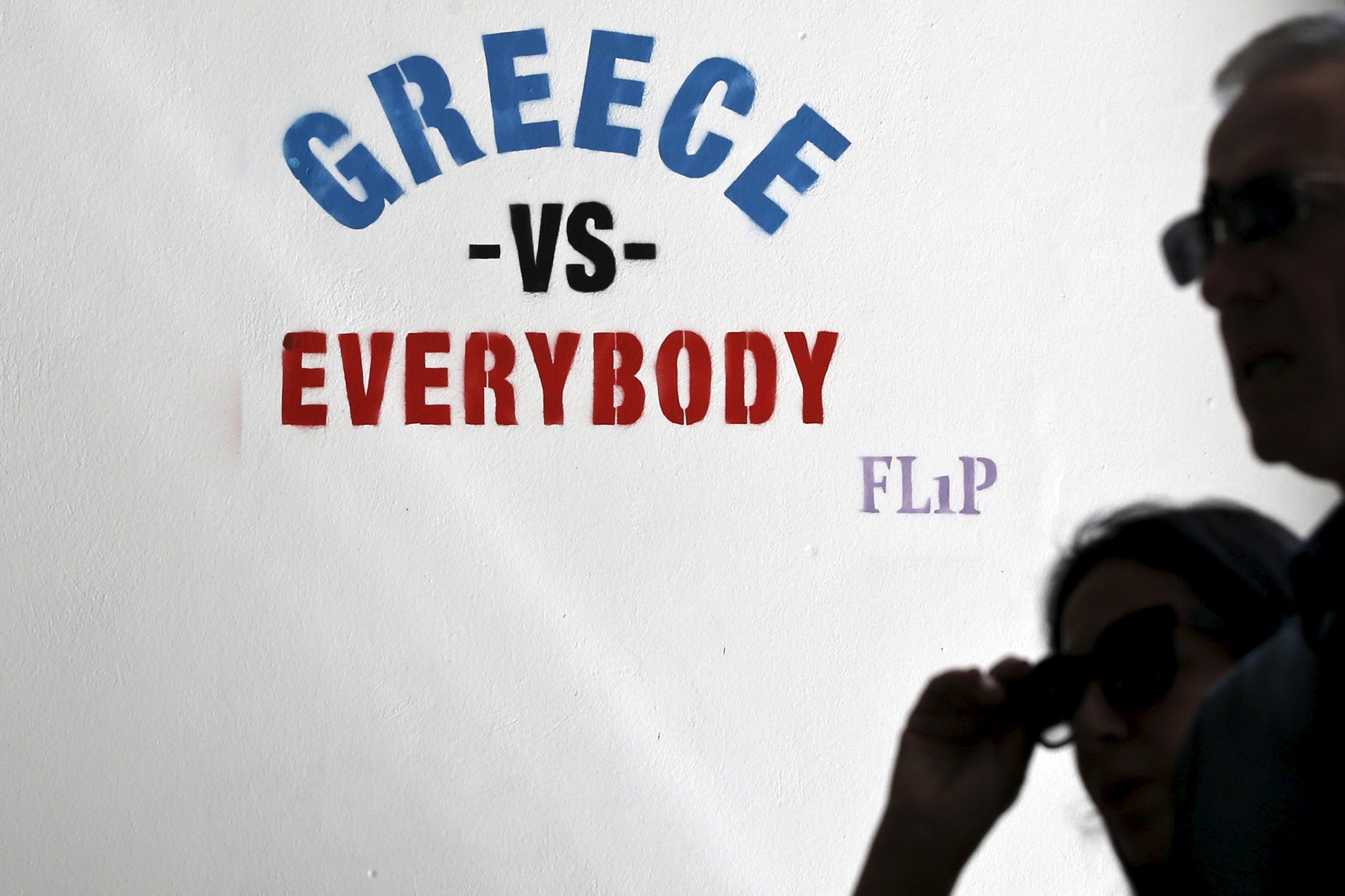 Greek graffiti – in pictures