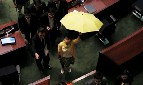 Hong Kong parliament defies Beijing's insistence and rejects 'democracy' plan