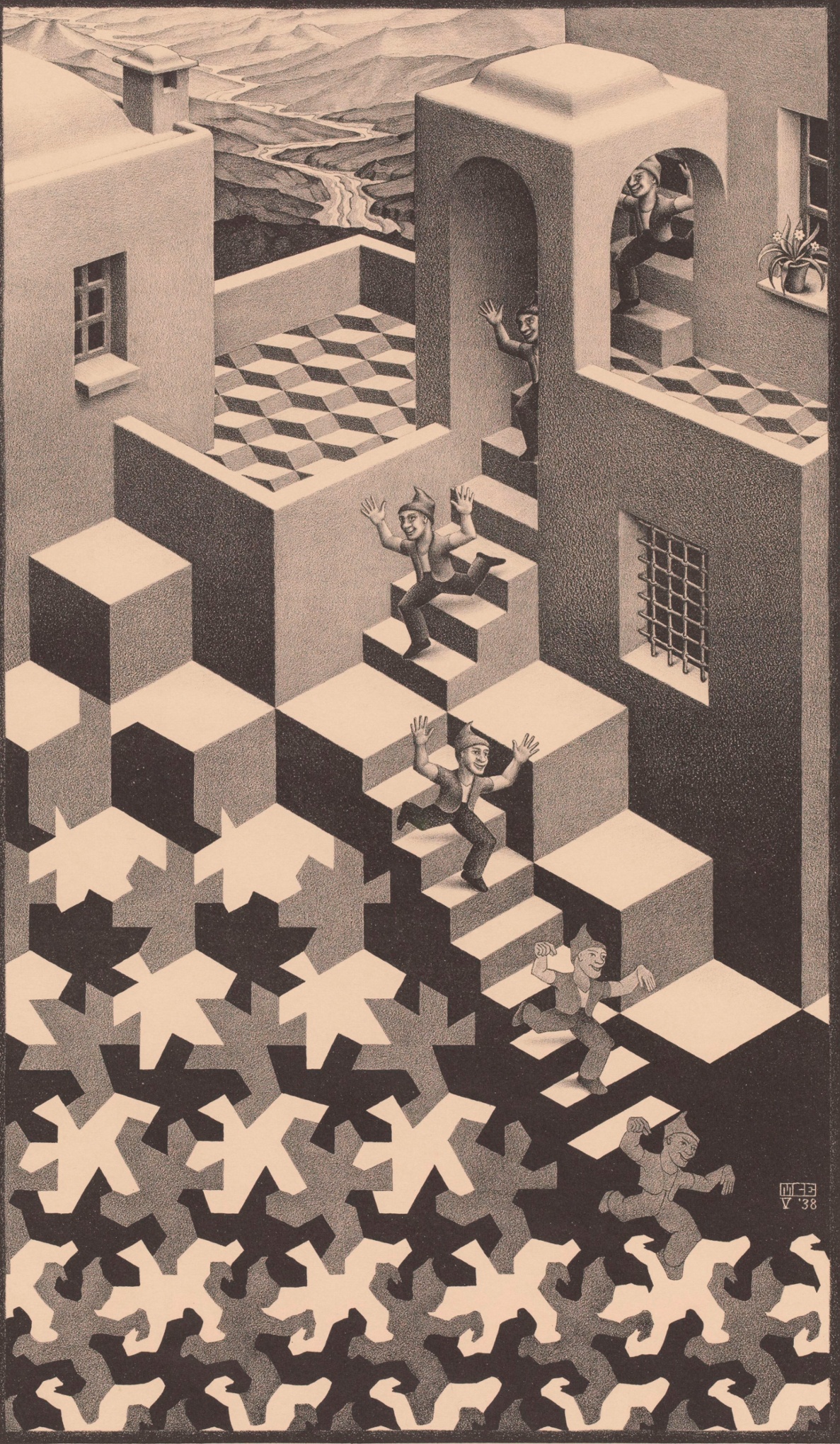 Twisted logic: the enigmatic world of MC Escher – in pictures