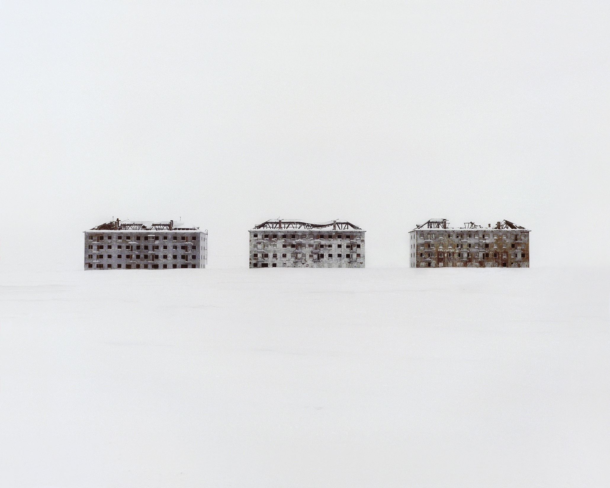 Wreckage in the snow: Russia's forgotten future – in pictures