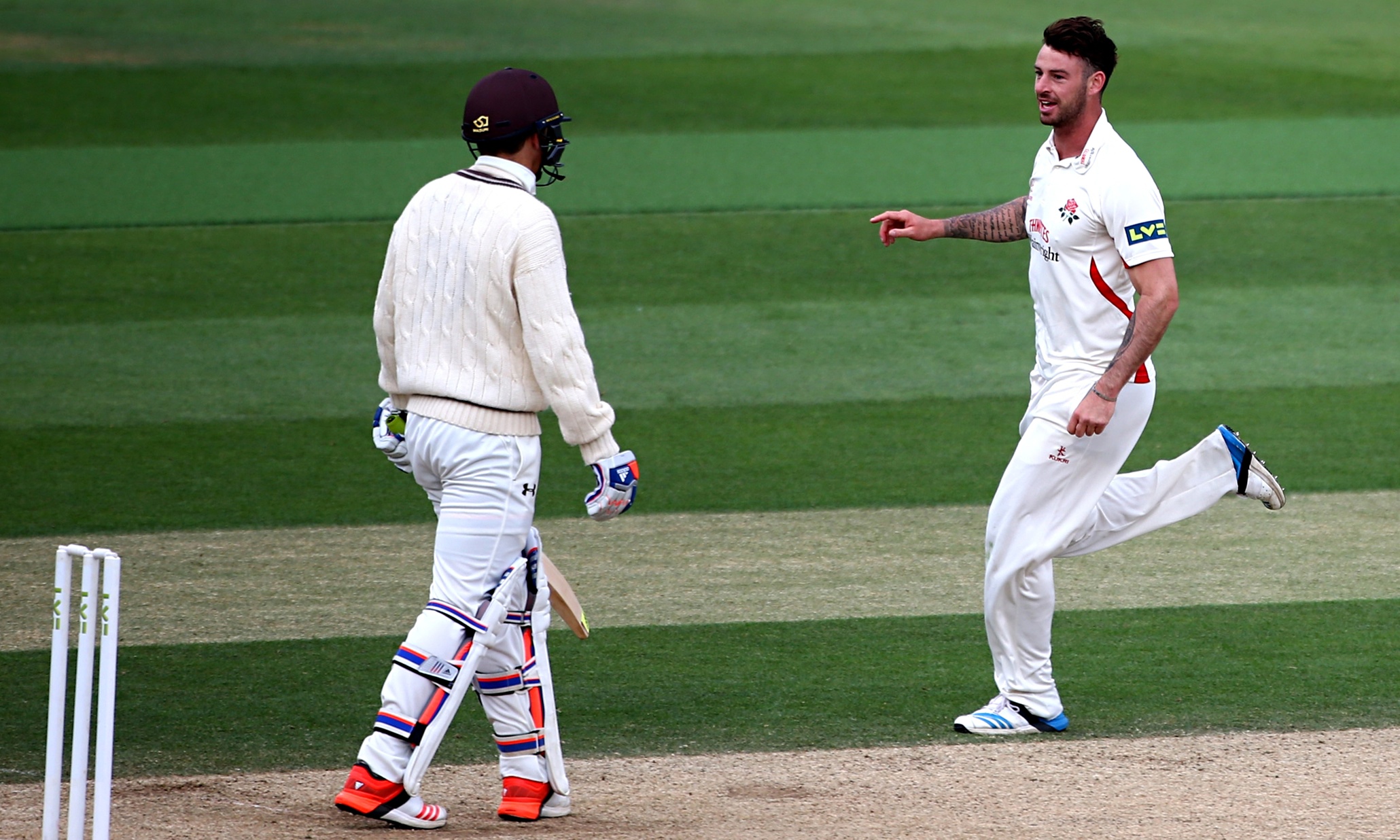 Lancashire’s James Faulkner relishes his century against Surrey