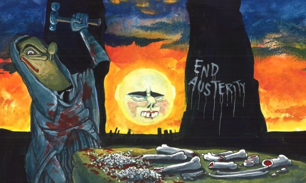 Martin Rowson on George Osborne and cuts – cartoon