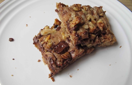 Martha Stewart blondies