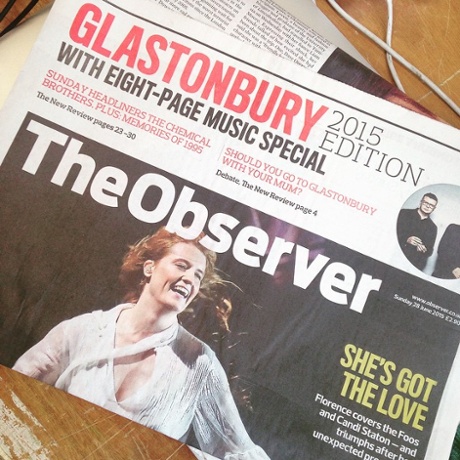 The Observer's Glastonbury special #guardianglasto