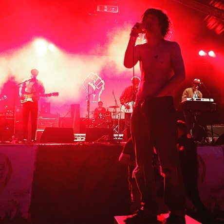 FAT WHITE FAMILY #fatwhitefamily #shangrihell #glastonbury #guardianglasto