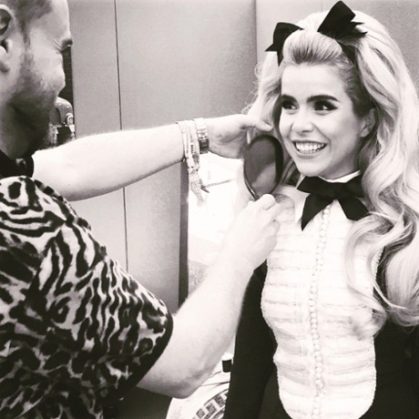 Backstage at #Glastonbury with @eamonnhughes photo by @lanslondon