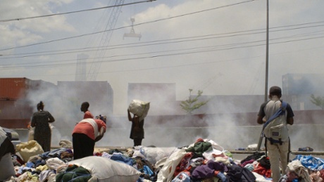 Film Still from The True Cost.