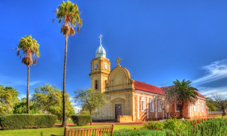 Abbey Church at New Norcia, in western Australia. 