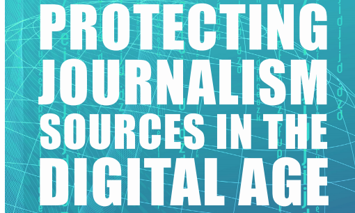 How can journalists protect their confidential sources from exposure?