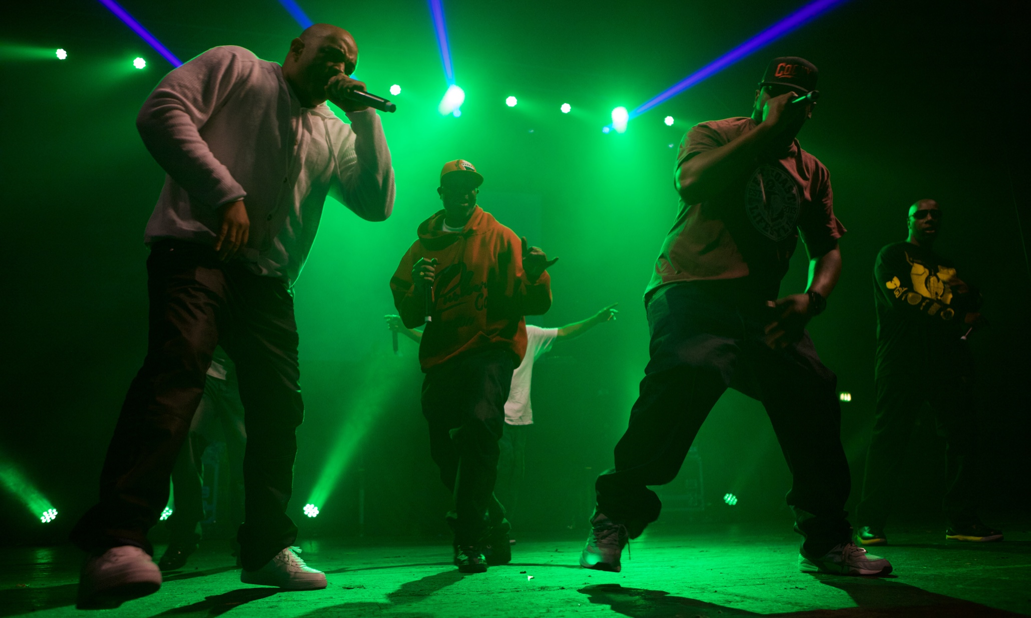 Wu-Tang Clan review – menace, machismo and telepathic synchronicity