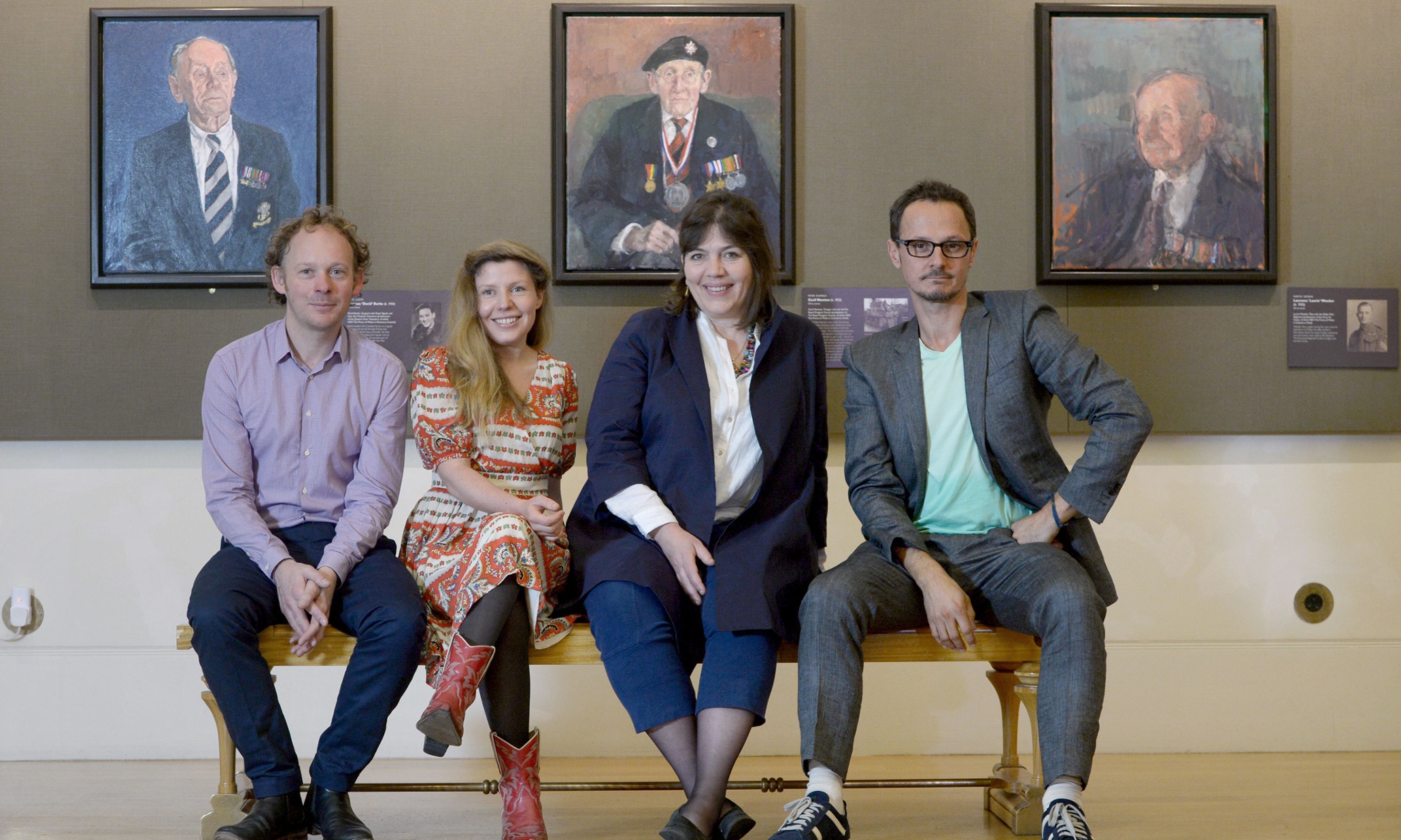 Portraits of D-day veterans by celebrated artists go on display for free
