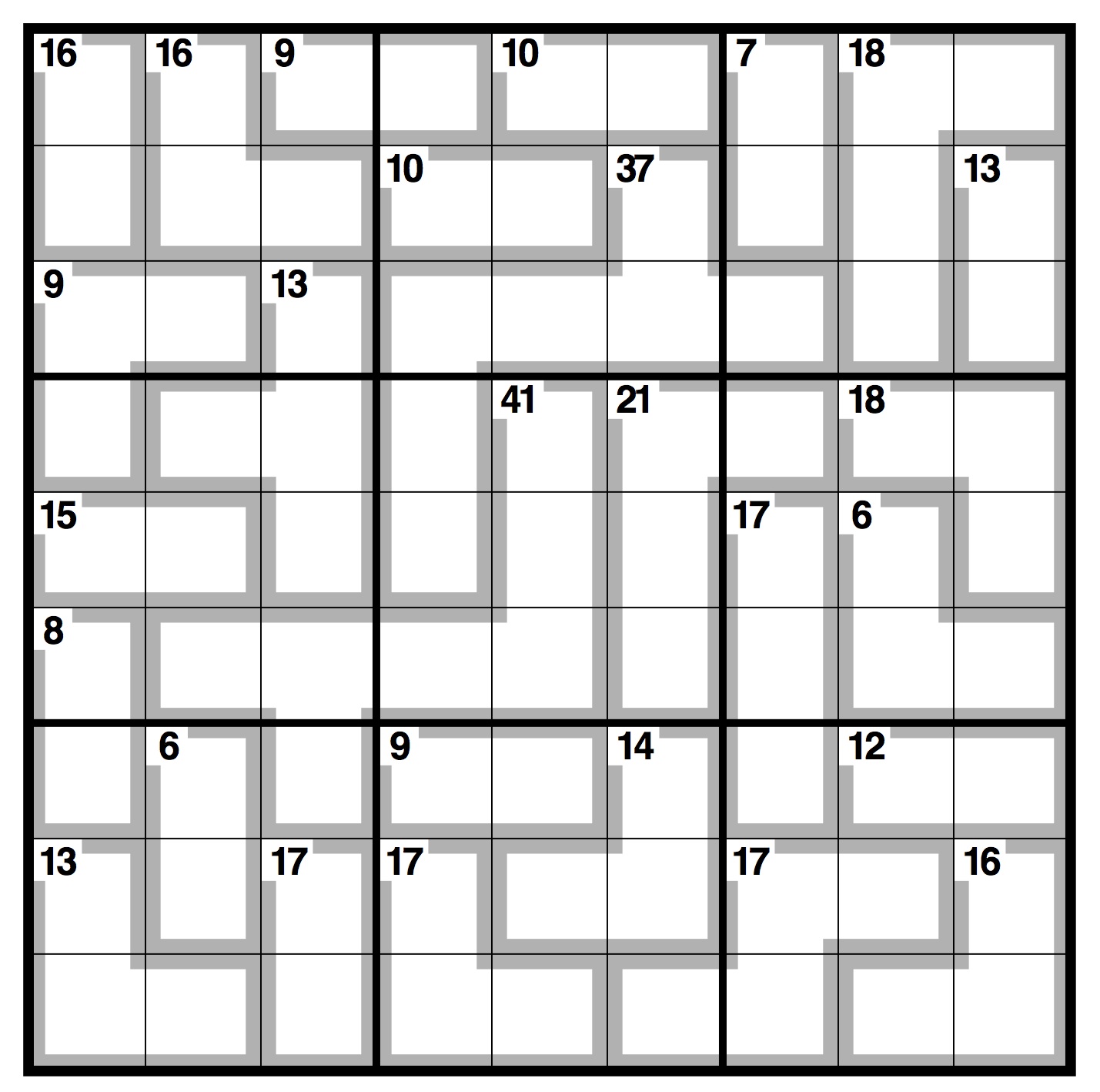 Killer Sudoku Lösen