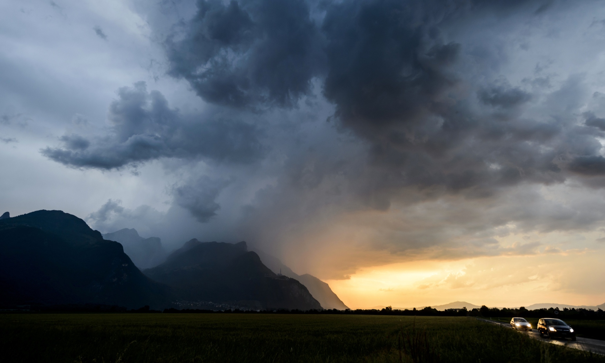 Eyewitness: Vouvry, Switzerland