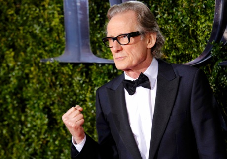 Bill Nighy, nominated for Best Performance By An Actor In A Leading Role In A Play for Skylight, arrives for the Tony Awards.