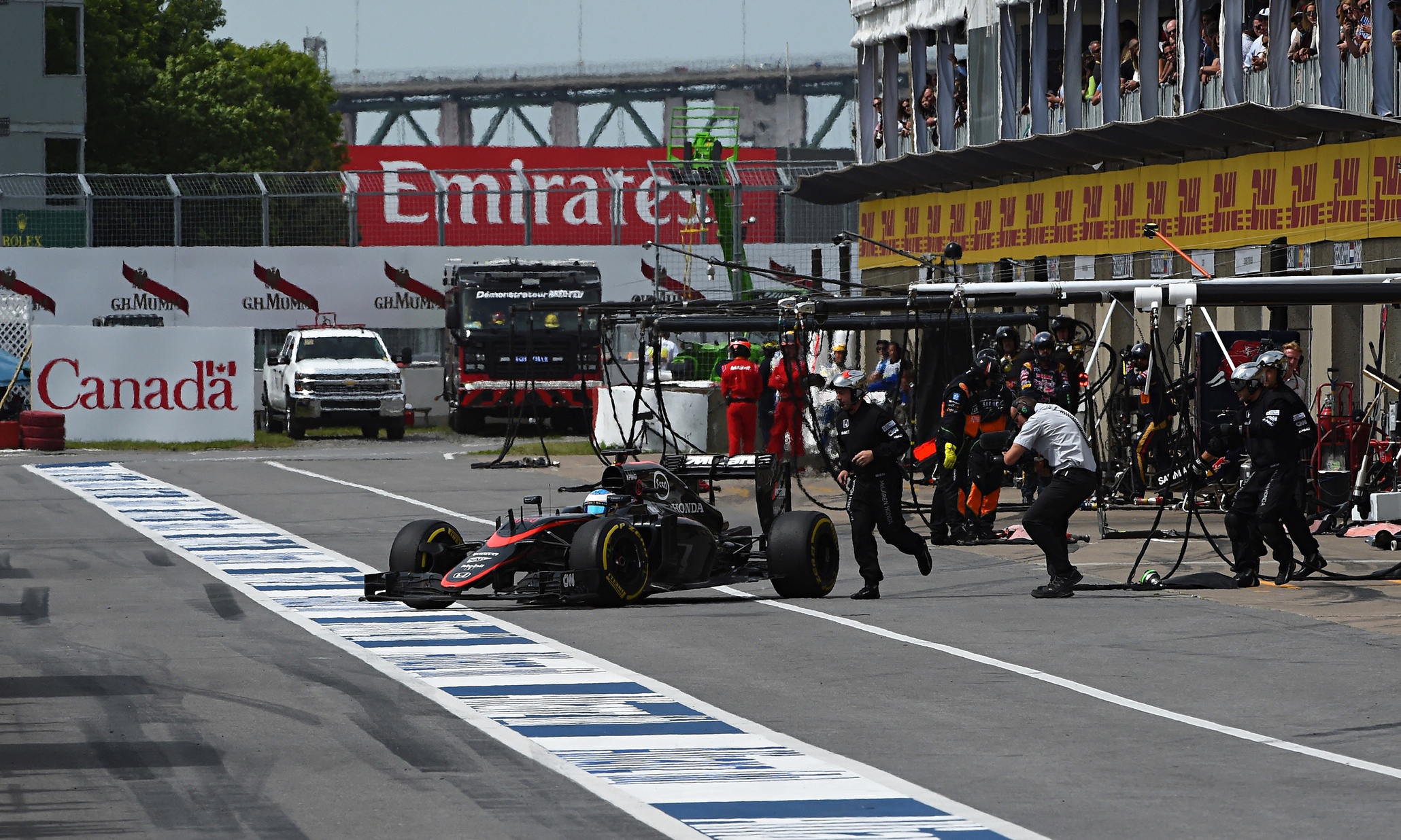 McLaren preach patience after Fernando Alonso’s outburst at Canadian GP
