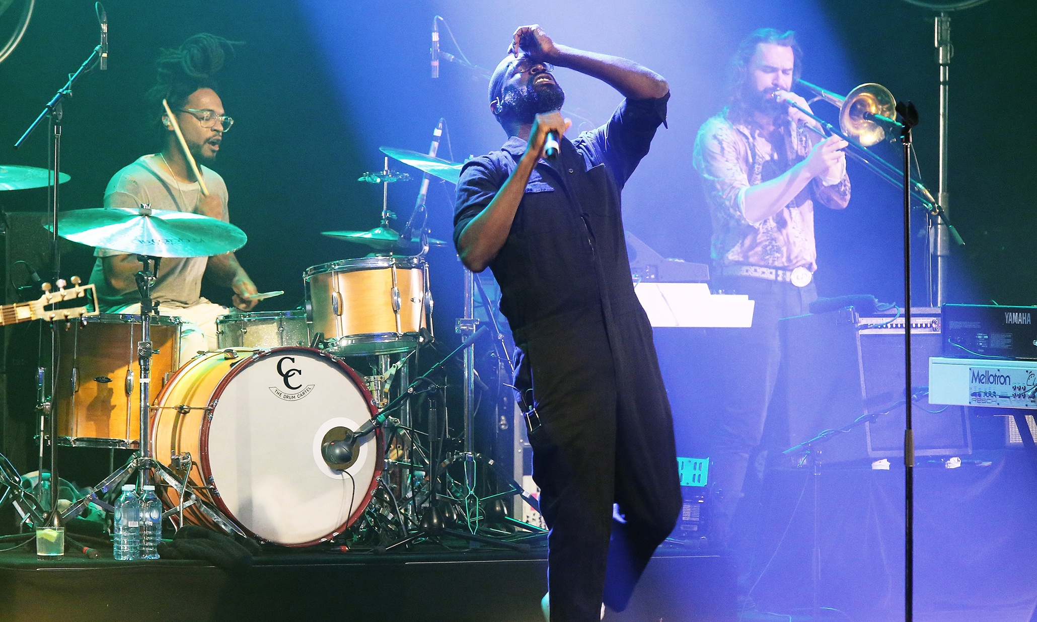 TV on the Radio review – lost between studio and stadium in Sydney