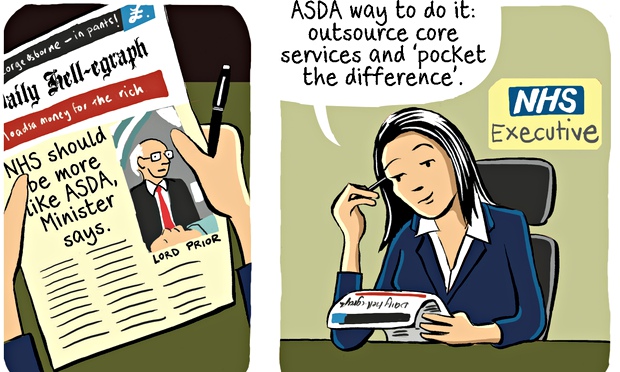 £1 coin for your hospital trolley? The NHS's supermarket-style ... - The Guardian