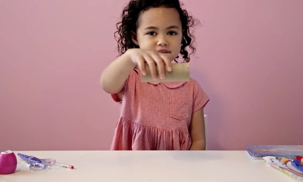 Six-year-old girl Riley's incredible trick shots are 'all about persistence' – video