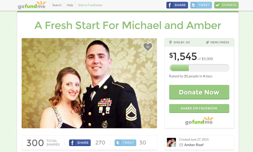 Dylann Roof's sister tries to raise funds online to reschedule her wedding