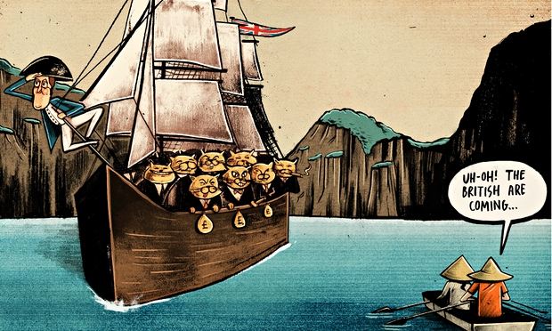 Ben Jennings on David Cameron's trip to southeast Asia – cartoon