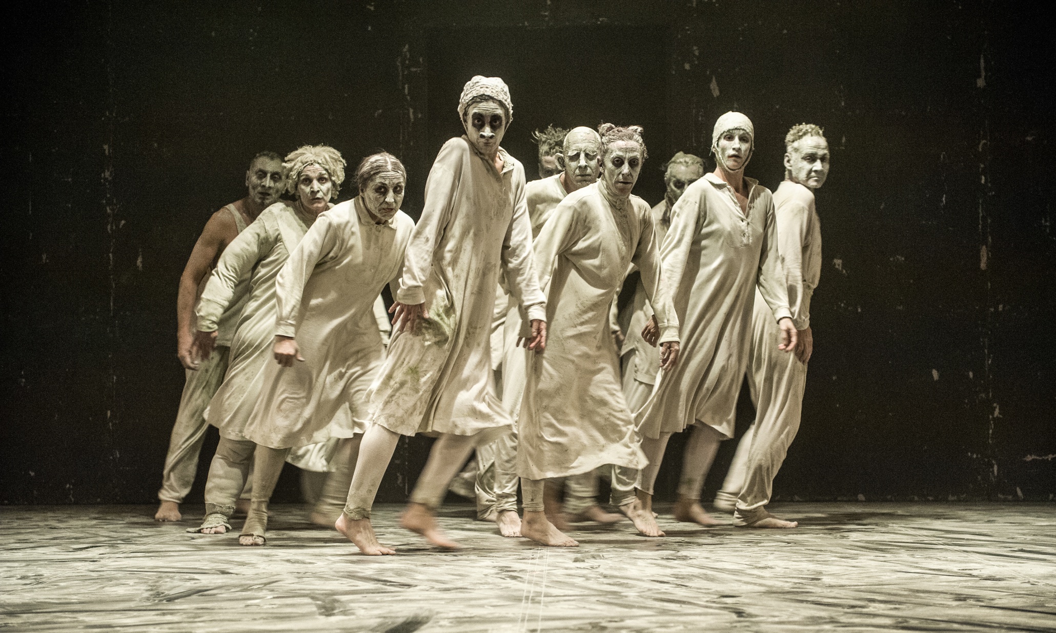 Maguy Marin's May B review – Beckett's derelicts go searching for cakes and sex