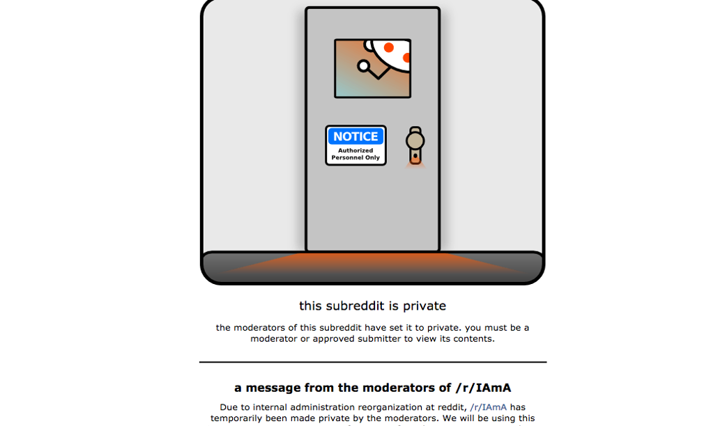 Reddit revolts: subforums shut down in protest over AMA co-ordinator sacking