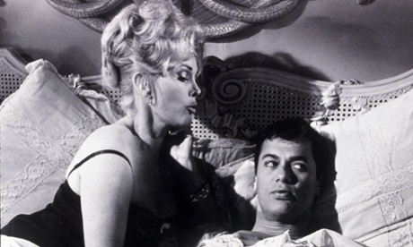 Zsa Zsa Gabor and Tony Curtis in Arrivederci, Baby.