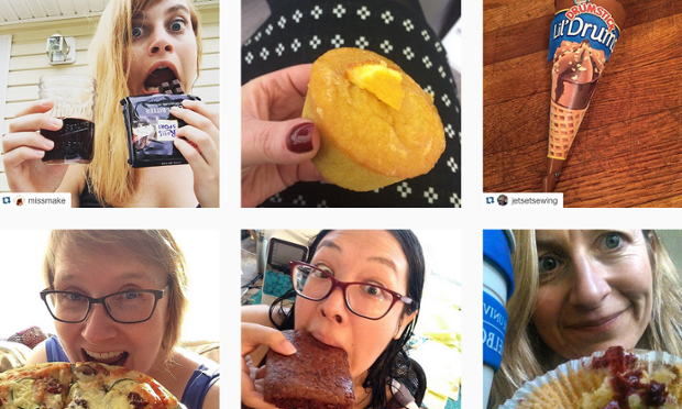 Let them eat cake: women hit back at fat-shaming troll