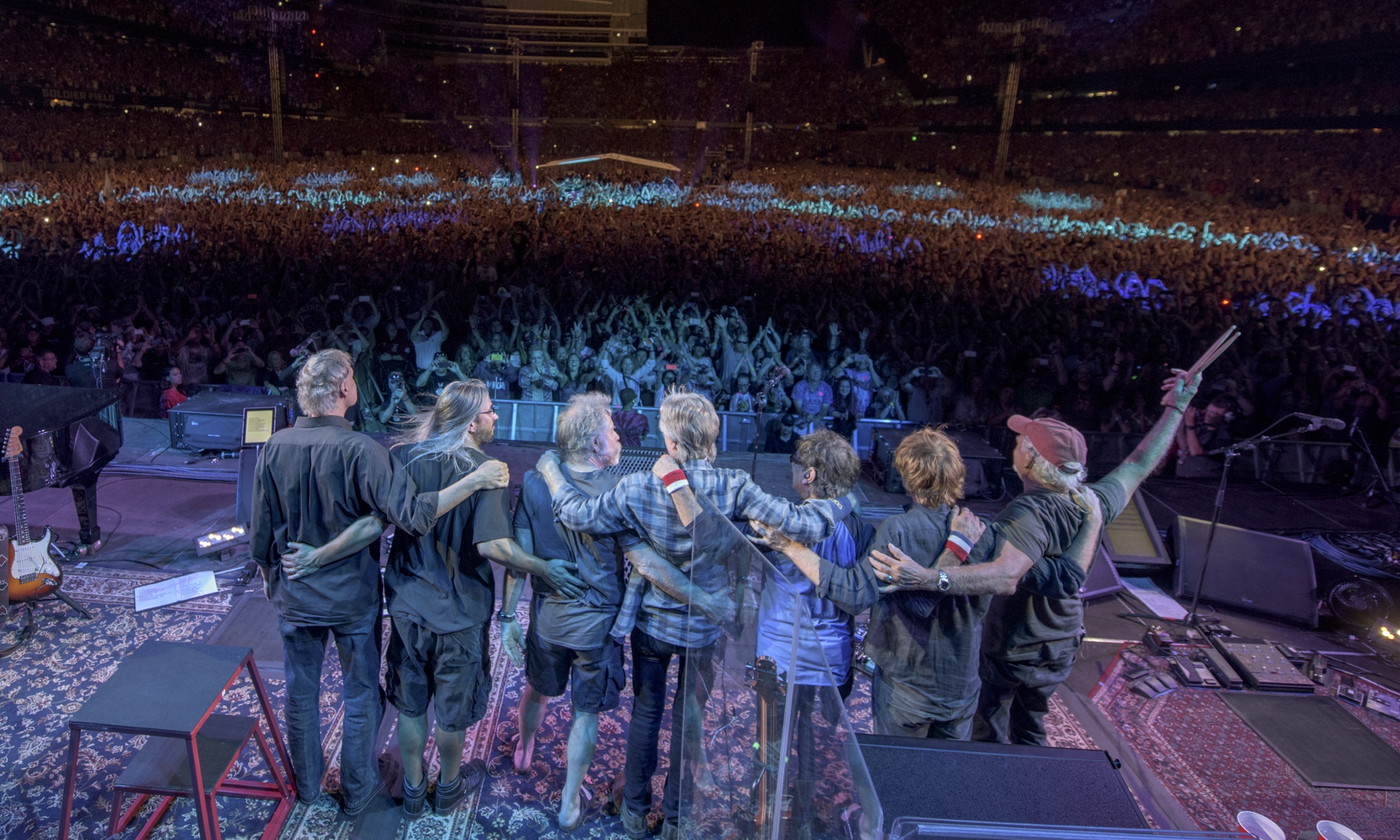 Grateful Dead: only three marijuana arrests at Chicago farewell shows