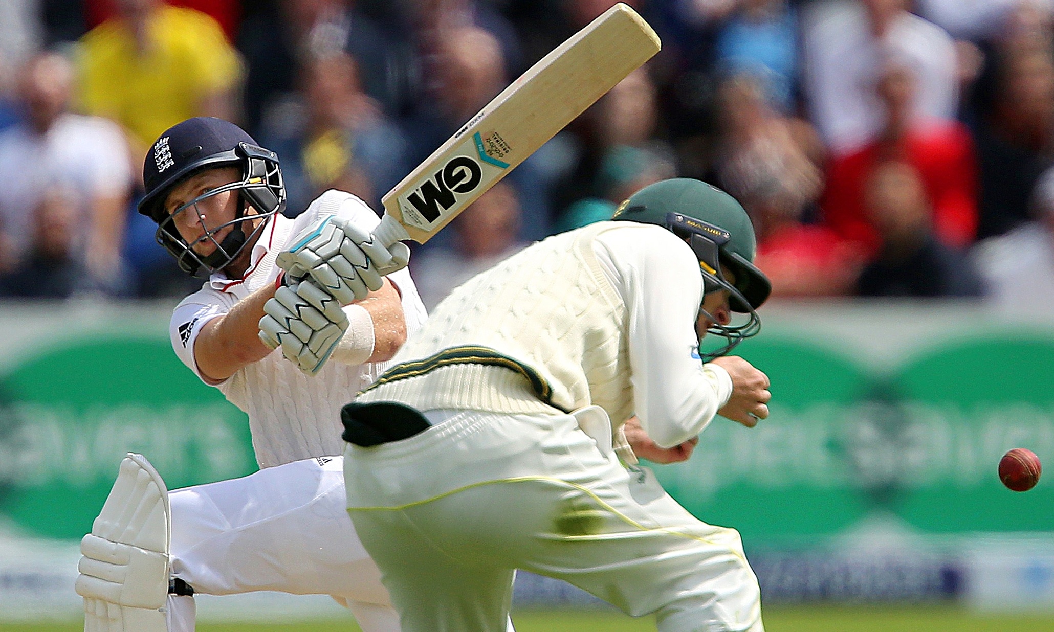 Ashes 2015: ‘I was lucky,’ says Joe Root after cashing in against Australia