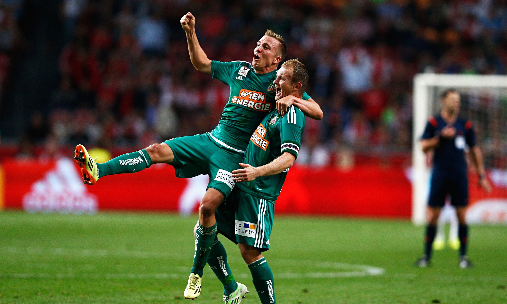 Champions League qualifiers: Ajax knocked out by Rapid Vienna in thriller