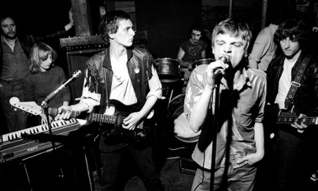 The Fall, photographed in 1977 with Mark E Smith front right, were one of Peel's favourite bands.