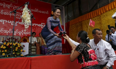 Aung San Suu Kyi says crucial transition period will follow Myanmar election