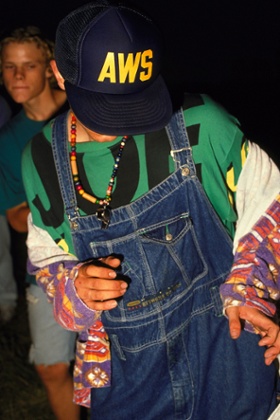 Hip-hop and sportswear led the way in 90s fashion.