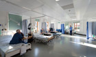 Hospital beds nearly all occupied, say government figures