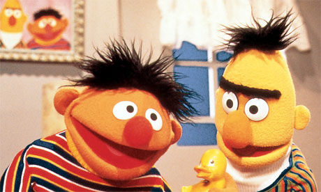 Ernie and Bert from Sesame Street