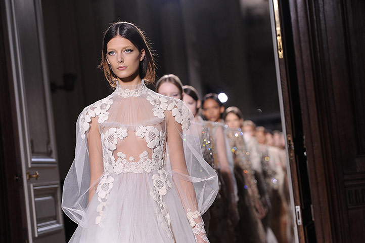 Haute couture: Valentino – in pictures | Fashion | theguardian.com
