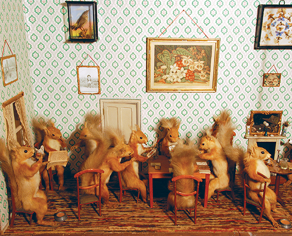 The curious world of Walter Potter – in pictures | Life ...
 Walter Potter Squirrels