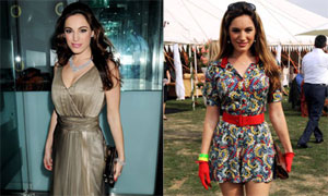 Composite picture of Kelly Brook for Lucy Pavia's style feature