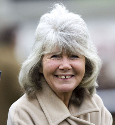 Lies: Jilly Cooper at Cheltenham Race Course, December 2007