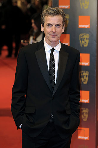 The Baftas red carpet: Peter Capaldi at the Baftas 2010