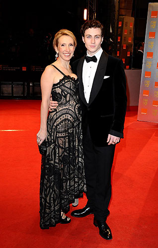 The Baftas red carpet: Sam Taylor Wood at the Baftas 2010