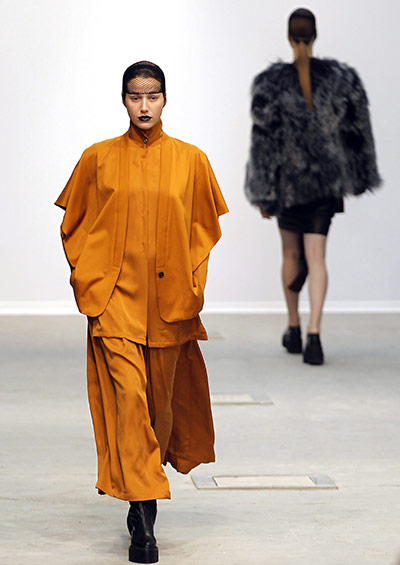 Paris FW - Tuesday shows: The Damir Doma Autumn/Winter 2011 show, Paris fashion week