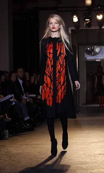Paris FW - Tuesday shows: Rue Du Mail as part of designer Martine Sitbon's Autumn/Winter 2011 show