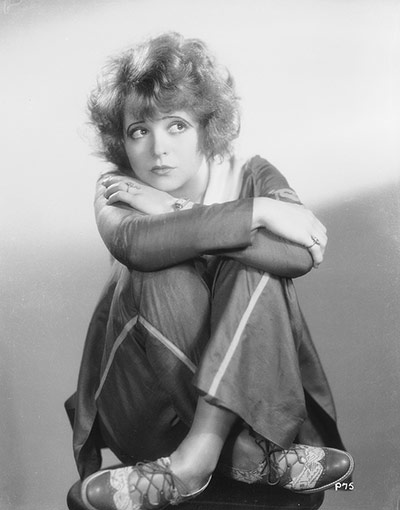 SIlent movie stars: Clara Bow